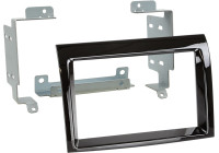 2-DIN Panel Fiat Ducato - Citroën Jumper - Peugeot Boxer - Färg: pianosvart
