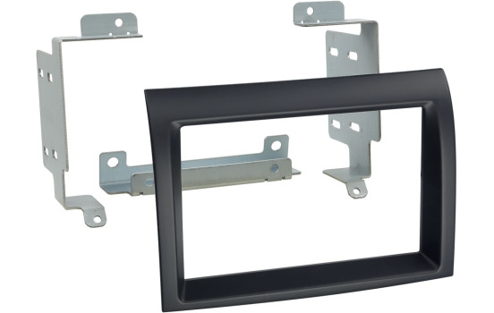 2-DIN Panel Fiat Ducato - Citroën Jumper - Peugeot Boxer - Färg: Svart
