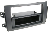 2-DIN Panel Fiat Sedici - Suzuki SX4 - Färg: svart