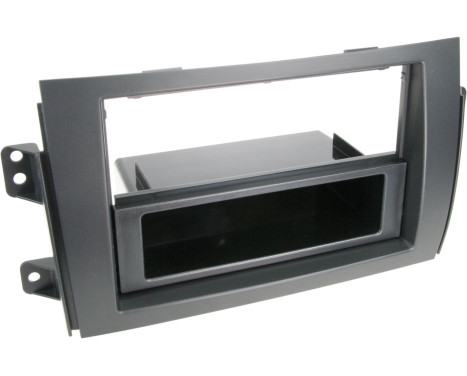 2-DIN Panel Fiat Sedici - Suzuki SX4 - Färg: svart