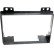 2-DIN Panel Ford Fiesta/ Fusion 2001-2005 - Färg: svart