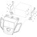 2-DIN Panel Ford Fiesta utan multifunktionsdisplay 2008-2017 - Färg: Silver, miniatyr 2