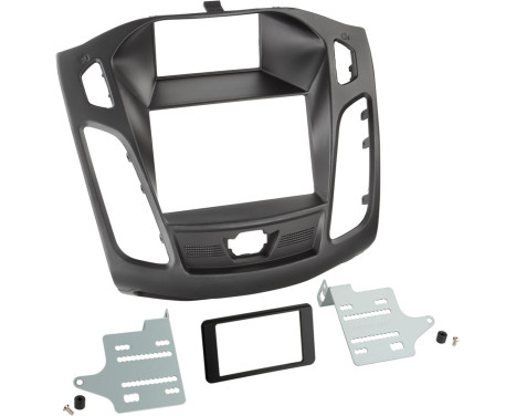 2-DIN Panel Ford Focus 2011-2014 - Färg: Svart