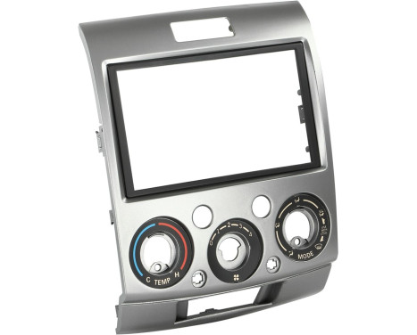 2-DIN Panel Ford Ranger - Mazda BT50 Färg: Silver, bild 2