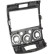 2-DIN Panel Ford Ranger - Mazda BT50 Färg: Silver, miniatyr 3