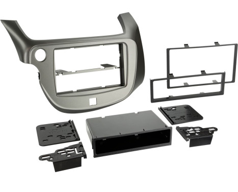 2-DIN Panel Honda Fit/ Jazz 2009-2013 - Färg: svart