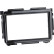 2-DIN Panel Honda HR-V 2015-2019 Färg: Svart, miniatyr 2