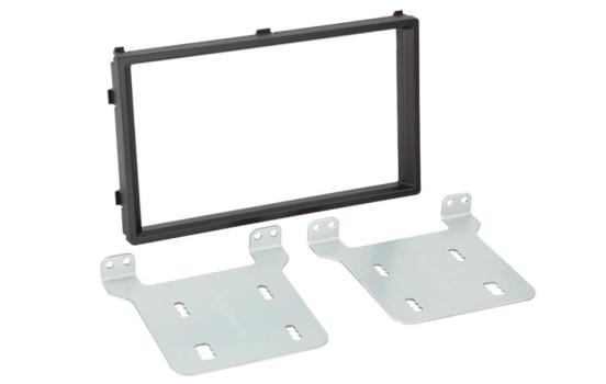 2-DIN Panel Honda Jazz / Fit 2011-2019 Färg: Svart OBS!