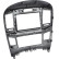2-DIN Panel Hyundai H1 2015-2019 Färg: Svart/Silver, miniatyr 2