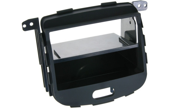 2-DIN Panel Hyundai i10 2008-2013 - Färg: Black Rubber Touch