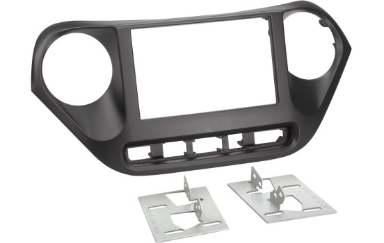 2-DIN Panel Hyundai i10 2013-2019 - Färg: svart