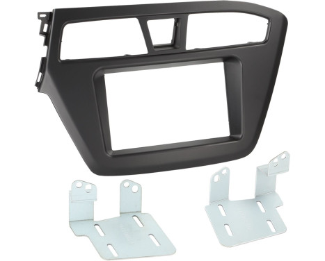 2-DIN Panel Hyundai I20 2014-2020 - Färg: svart