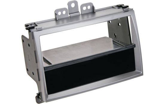 2-DIN panel Hyundai i20 med ficka | 2009-2012 | Färg: Silver