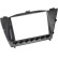 2-DIN Panel Hyundai IX 35 2010-2013 - Färg: Svart, miniatyr 3