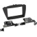 2-DIN Panel Hyundai ix35 2013-2015 Färg: Svart