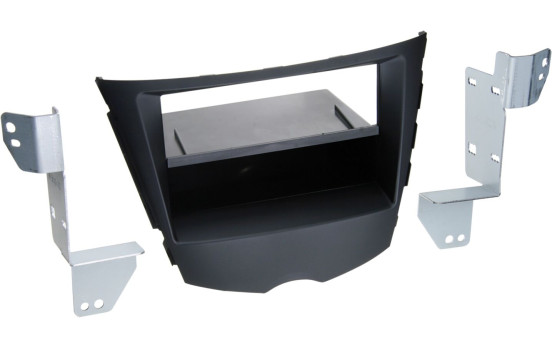 2-DIN Panel Hyundai Veloster med ficka 2012-2019 Färg: Svart