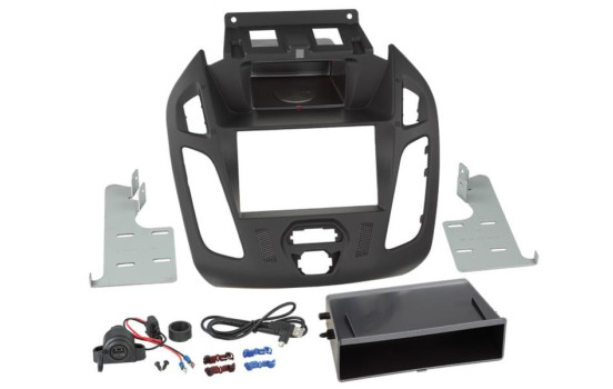 2-DIN Panel Inbay® Ford Transit Connect / Tourneo Connect 2013-2019 Färg: Svart