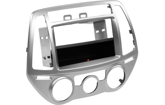 2-DIN Panel Inbay® Hyundai i20 2012-2014 Färg: Silver