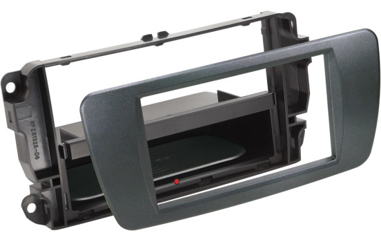 2-DIN Panel Inbay® Seat Ibiza 2008-2017 Färg: Askfat Svart