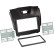 2-DIN Panel Isuzu D-Max 2012-2019 Färg: Svart