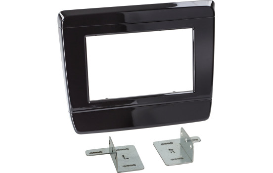 2-DIN Panel Isuzu D-Max 2020-2022 - Färg: pianosvart