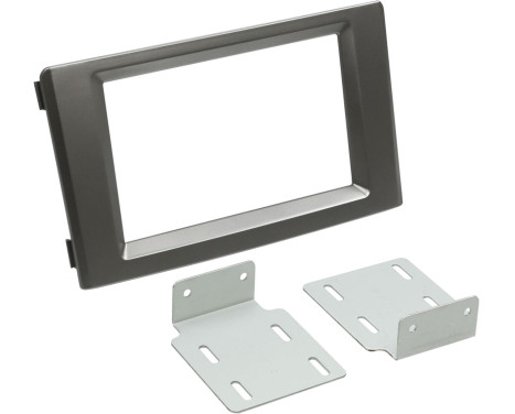 2-DIN Panel Iveco 2006-2014 - Färg: Mörkgrå