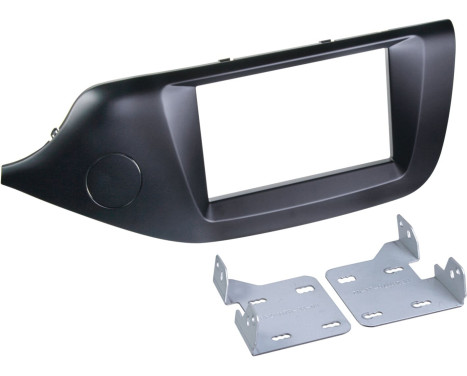 2-DIN Panel Kia Cee'd 2012-2018 Färg: Svart