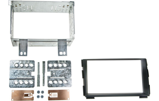 2-DIN Panel Kia Cee`d 2009-2013 - Färg: svart