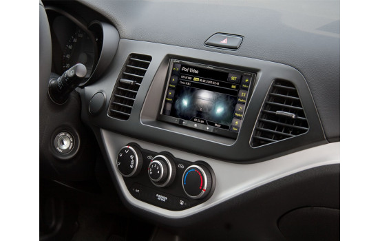 2-DIN Panel Kia Picanto 2011-2018 Färg: Svart, bild 3