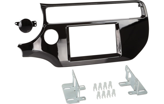 2-DIN panel Kia Rio | 2015-2017 | Färg: Piano Black