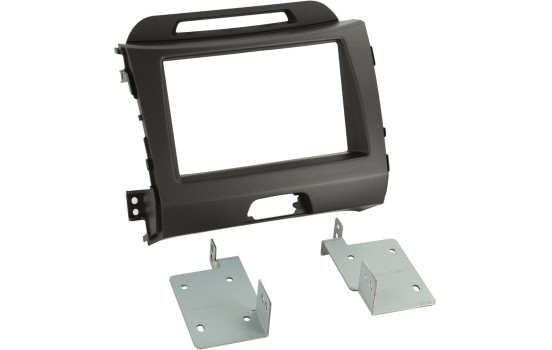 2-DIN Panel Kia Sportage III 2010-2016 - Färg: Mörkgrå 2-DIN Panel Kia Sportage III 2010-2016 - Färg: Mörkgrå