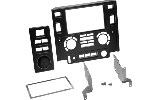 2-DIN panel Land Rover Defender 2007-2016 - Färg: svart