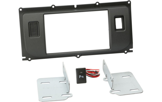 2-DIN Panel Land Rover Evoque med PDC-knapp 2011-2019 Färg: antracit