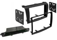 2-DIN Panel Mazda 3 2003-2009 - färg: Svart