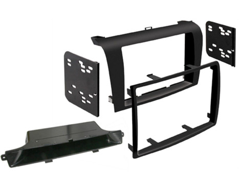 2-DIN Panel Mazda 3 2003-2009 - färg: Svart