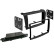 2-DIN Panel Mazda 3 2003-2009 - färg: Svart