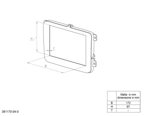 2-DIN Panel Mazda 626 / MPV Färg: Svart, bild 2