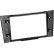 2-DIN Panel med ficka Audi A4 (B5) 1999-2001 Färg: Svart, miniatyr 2