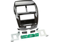 2-DIN Panel med ficka Citroën C4 Aircross - Peugeot 4008 Färg: Piano Black
