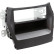 2-DIN Panel med ficka Hyundai Santa Fé (DM) 2012-2019 Färg: Svart