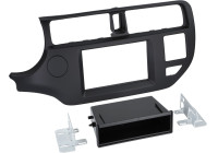 2-DIN Panel med ficka Kia Rio 2011-2015 Färg: Svart
