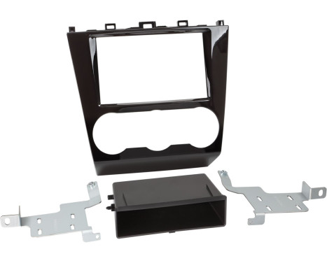 2-DIN Panel med ficka Subaru Forester 2015-2018 Färg: Piano Black