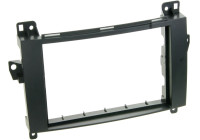 2-DIN panel Mercedes Benz A-klass/ B-klass/ Viano/ Vito - Färg: Svart