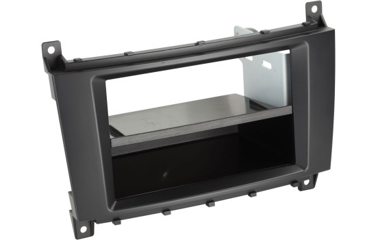 2-DIN Panel Mercedes Benz C-Klass / CLC-Klass med ficka Färg: Svart