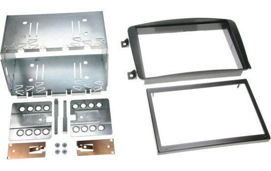 2-DIN panel Mercedes Benz C-klass/ CLK-klass/ G-klass/ Vito/ Viano - Färg: Svart