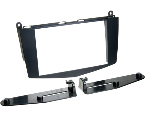 2-DIN-panel Mercedes Benz C-Klass W204 2007-2011 Färg: Svart