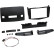 2-DIN-panel Mercedes Benz C-Klass W204 2007-2011 Färg: Svart