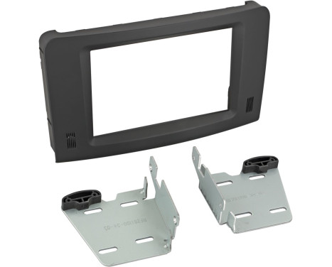 2-DIN Panel Mercedes Benz M-Class/ GL-Class - Färg: Svart, bild 2