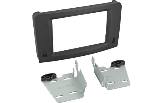 2-DIN Panel Mercedes Benz M-Class/ GL-Class - Färg: Svart, bild 2