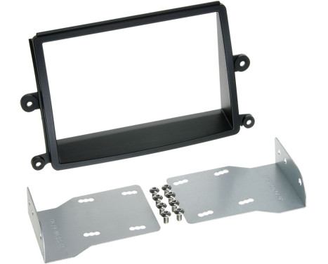 2-DIN Panel Mitsubishi L 200 2006-2015 Färg: Svart